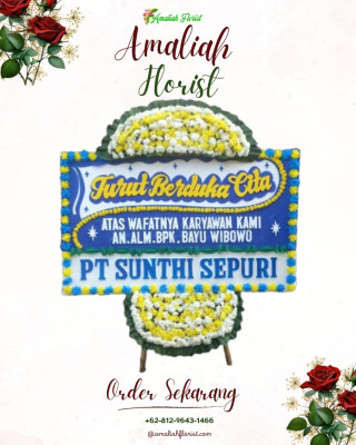 Papan Bunga Duka di Kaaruyan