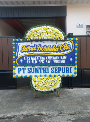 Papan Bunga Duka di Kaaruyan