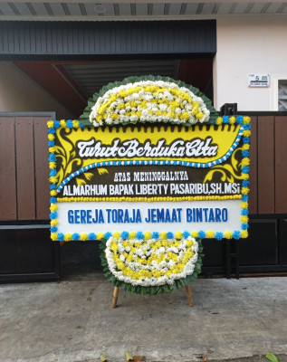 Papan Bunga Duka di Kaaruyan
